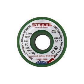 Sn99.3cu0.7-0.8 Stirri Sw-993-n08-100 Lf-993 Mm 0.031 Inch No-clean Lead-free Eutectic Solder Wire 2.5 Sn99.3cu0.7-0.8 Stirri Sw-993-n08-100 Lf-993 Mm 0.031 Inch No-clean Lead-free Eutectic Solder Wire 2.5