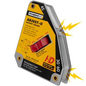 Strong Hand Tools 679352005416 Heavy Duty Adjust-o Magnet Square On/off Switches Pull Force 140 Lbs 6 Inch Strong Hand Tools 679352005416 Heavy Duty Adjust-o Magnet Square On/off Switches Pull Force 140 Lbs 6 Inch