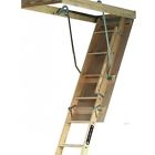 Sturdy Heavy Duty Rating Stairs Wooden Ladder Attic Reinforced Step Sturdy Heavy Duty Rating Stairs Wooden Ladder Attic Reinforced Step
