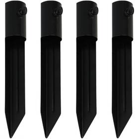 Wko-184 Sunnydaze Universal Ground Stake Durable Steel Torch Accessory Set Of 4