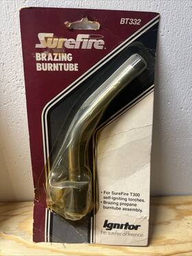 Bt332 Surefire Brazing But Tube For T300 Self Igniting Torches New