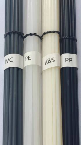 Hqiang-peijian2-parents Suywt 1pc 9.8 Inch 40pcs Plastic Welding Rods Abs/pp/pvc/pe Welder For