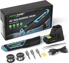 Swan Supply Chain Dlttz-13p Workease Wireless Soldering Iron Kit Cordless Portable Solder Pen With 4pc