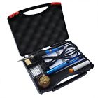Sywon 60w 110v Electric Soldering Iron Kit Tips Cleaner Adjustable Temperature 190497388078