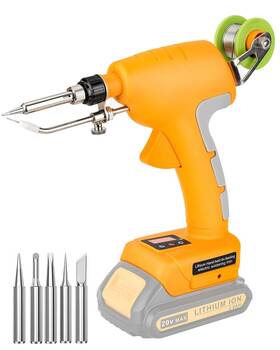 Dw-es05 Taingwei Cordless Soldering Iron Kit For Dewalt 20v 60v Battery 75w Led Digital Solder