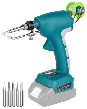 Mt-es05 Taingwei Cordless Soldering Iron Kit For Makita 18v Lxt Battery 75w Led Digital Solder Mt-es05 Taingwei Cordless Soldering Iron Kit For Makita 18v Lxt Battery 75w Led Digital Solder