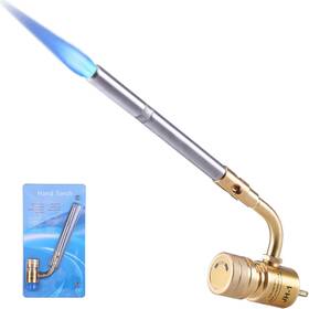Tausom 726084264502 Propane Mapp Gas Torch Head 360 Rotatable Nozzle Plumbing Flame Adjustab
