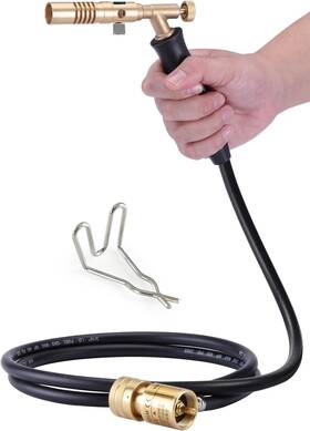 Tausom Tam-809 Air Fuel Torch Kit Mapp/map-pro/propane With Pressure Regulator Heat Adj
