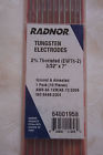 Ewth-2 Thoriated Pieces " Radnor 3 10 Electrode Tungsten 32 7 2