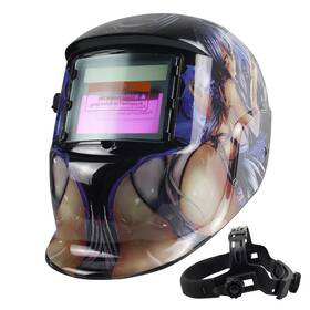 Tn-14 Tianlylin Auto Darkening Welding Helmet Solar Powered Hood With Adjustable Sha