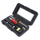 Tip Butane Soldering Welding Lighter Ignition 6 Iron Gas Auto Solder Stand Torch