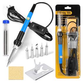 Tisstingsxyb0vof8r Tissting 60w Soldering Iron Kit 110v Adjustable Temperature Welding Tools With Solderi Tisstingsxyb0vof8r Tissting 60w Soldering Iron Kit 110v Adjustable Temperature Welding Tools With Solderi