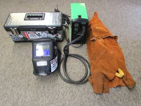 4948 Titanium Easy-flux 125 Welder And Supplies