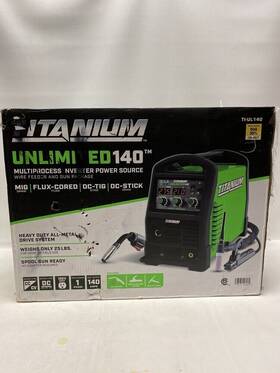 Ti-ul140 Titanium Ti-mp140 Multi Process Welder