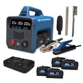 Zw-160 Tll Cordless Welder With 4 Batteries Battery-powered Stick/flux Core