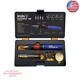Tool Flame Torch Iron Butane Soldering Kit Power Probe Cordless Welding Gas