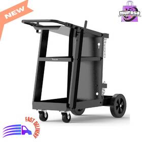 Tl-hjc-02 Tooliom 3-tier Tilt-table Welding Cart For Tig Mig Welder And Plasma Cutter 360 Wheels Tl-hjc-02 Tooliom 3-tier Tilt-table Welding Cart For Tig Mig Welder And Plasma Cutter 360 Wheels