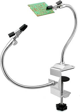 Toolour 445003199123 Helping Hands Soldering Third Hand Tool Tabletop Clamp Base With 2 Nicke Toolour 445003199123 Helping Hands Soldering Third Hand Tool Tabletop Clamp Base With 2 Nicke