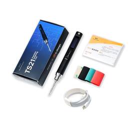 Ts21 Toolsage 744623695532 Soldering Iron Kit Front Lighting 3 Seconds Melts Solder Fast Heating Dc