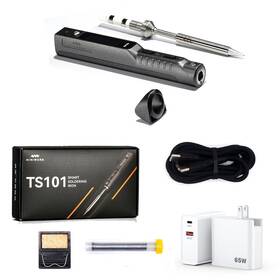 Ts101-bc2 Toolsage Ts101 Soldering Iron Kit Ts100 Upgraded Pd Dc Programmable Mini Port