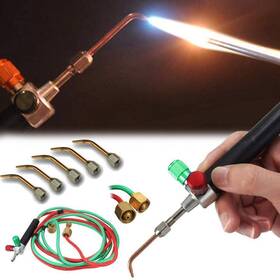 Toolshouse 782895949700 Jewelry Repairing Torch Mini Gas Micro Oxygen Acetylene Welding T