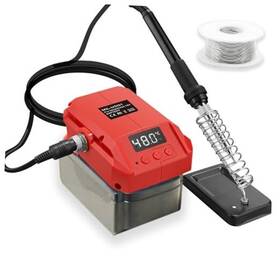 Mil-usi01 Tpdl 60w Soldering Station For Milwaukke 18v M-18 Battery 51-480 C
