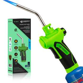Turboheat 606098931921 Propane Torch Head With Igniter Trigger Start All-purpose Mapp Gas Rubb Turboheat 606098931921 Propane Torch Head With Igniter Trigger Start All-purpose Mapp Gas Rubb