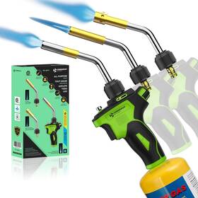 3xnozzle Turboheat Th-2011 Propane Torch Head Auto Trigger Start Mapp Map Gas Blow Torchsoldering 3xnozzle Turboheat Th-2011 Propane Torch Head Auto Trigger Start Mapp Map Gas Blow Torchsoldering