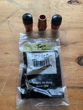 1240-1724 Tweco 24fn-62s 1240-1724. 24fn Series 1/2 Inch Std Short Stop Tip Recess Fine Thrd