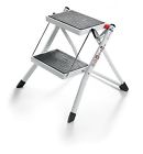 Unknown 2 Step Ladder Lightweight Folding Stool Heavy Duty Industrial 225 Lbs Capacity 746321282281