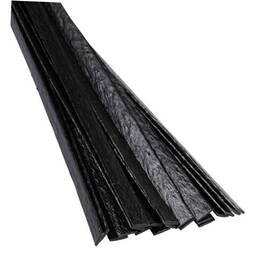 R10-04-03-bk Urethane Supply Company Fiberflex Plastic Welding Rod Flat Ribbon 30 Ft. Black