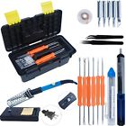 Us-lt-bk1-001 Electric Soldering Iron Kit Adjustable Temperature Welding Tips