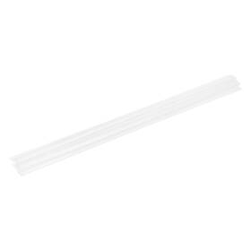 Uxcell 678202395202 5 Pcs White Plastic Welding Rods 9.5mm X 250mm Hdpe Flat 0.4inch 10inch