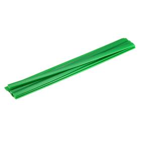 Uxcell 678202395295 10 Pcs Green Plastic Welding Rods 9.5mm X 250mm Hdpe Flat 0.4inch 10inch