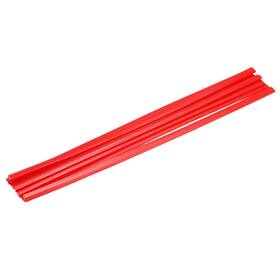 Uxcell 678202395462 10 Pcs Red Plastic Welding Rods 9.5mm X 330mm Hdpe Flat 0.4inch 13inch