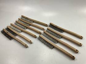 41229-10 Vaper 10 41229 Stainless Steel Wire Brush For Cleaning Metal / Welding