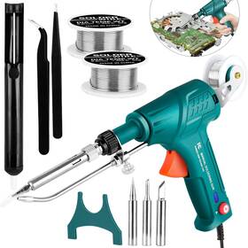 Mm300 Veeviiy Soldering Gun Kit 120w Adjustable Temp Multi-function Iron Solderi
