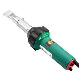 1600w Vevor 197988484196 Hot Air Plastic Welder Pvc Tpo Vinyl Heat Gun Torch And 11 Accessories