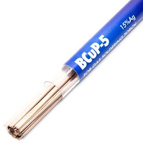 Kmqhb002 Vouyar 20 Sticks Brazing Rods Bcup-5 15% Silver Solder Phos Copper Alloys Fl