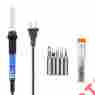 Vrk6-axl-1 Vastar 60w 110v Adjustable Temperature Welding Soldering Iron With 5pcs Tips