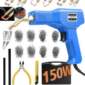 Vtsheny003 Vtsheny 781630414411 150w Plastic Welder Welding Kit With 800pcs Hot Staples 2pcs Pp Plast Vtsheny003 Vtsheny 781630414411 150w Plastic Welder Welding Kit With 800pcs Hot Staples 2pcs Pp Plast