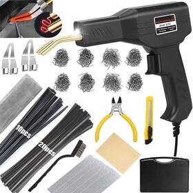 Vtsheny 781985123808 150w Plastic Welder Bumper Repair Kit2 In 1 Welding Kit 800pcs Hot Stapl