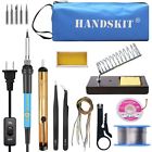 Vyhbneolnk Handskit Electronic Soldering Iron Kit Welding Tool Tip Desoldering Vyhbneolnk Handskit Electronic Soldering Iron Kit Welding Tool Tip Desoldering