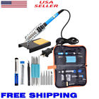W1135237ci9tw5652 Unbranded Electric Soldering Iron Tool Kit Pu Carry 710044935120