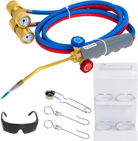 Wadoy 711181433753 Brazing Torch Kit Compatible With Mapp Cutting Propane Update Brass Press