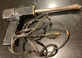 2186 Wall Vintage Soldering Gun Trig-r-heat 75 Watt Tested Works