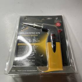 Wall Lenk 048491400404 Solderpro 670 2 In 1 Cordless Butane Soldering Gun Nip