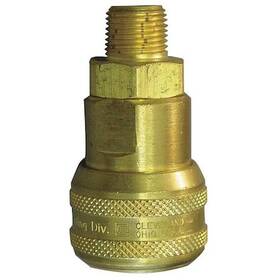 5300e Weatherhead Coupler Body M Npt 1/2 Brass
