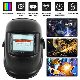 Dp1013059bk Welder Helmet True Color Large View Auto-darkening Welding Tig Mig Arc Hood Mask Dp1013059bk Welder Helmet True Color Large View Auto-darkening Welding Tig Mig Arc Hood Mask