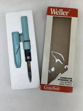 4552124 Weller Vintage Cordless Pyropen Jr Soldering Iron Torch Coopertools Japan Made
